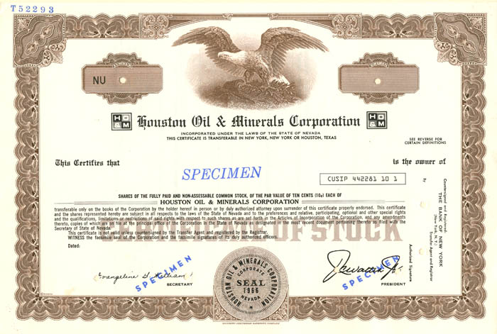 Houston Oil and Minerals Corporation